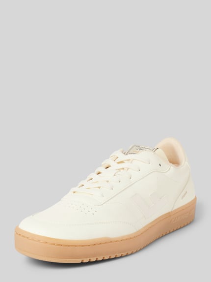 Flamingos Life Sneakers met labelpatch, model 'STADION' Wit - 1