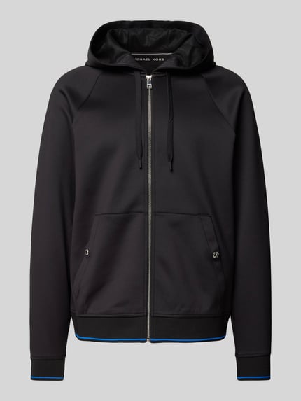Michael Kors Sweatjacke mit Druckknopftaschen Black 2