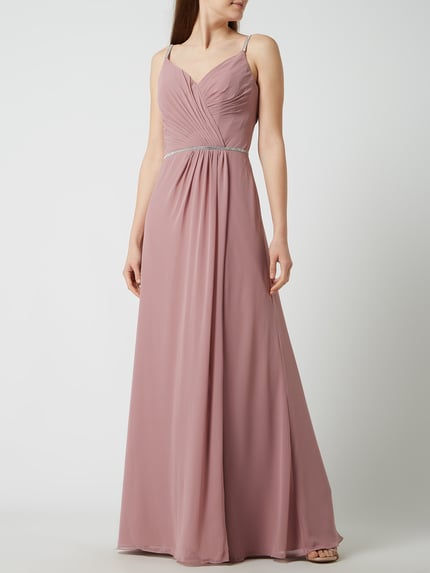 LUXUAR FASHION Avondjurk van chiffon Roze - 1