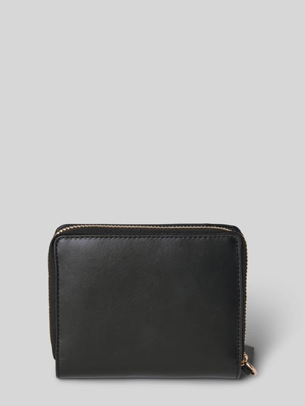 Tommy Hilfiger Portemonnee van echt rundernappa Zwart - 2