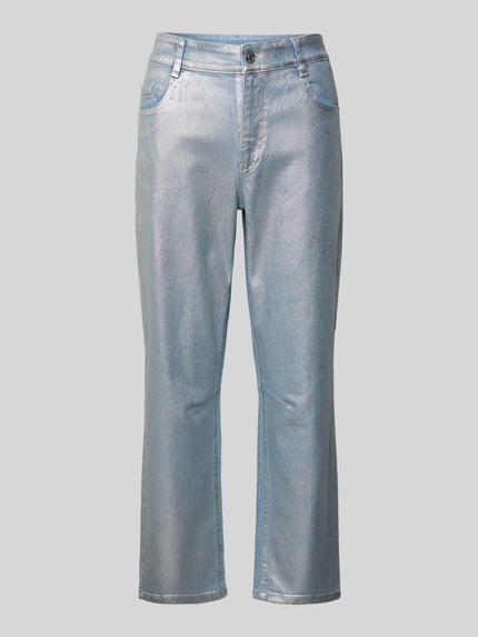 Gardeur Schimmernde Regular Fit Jeans Modell 'Darja3' Hellblau 2