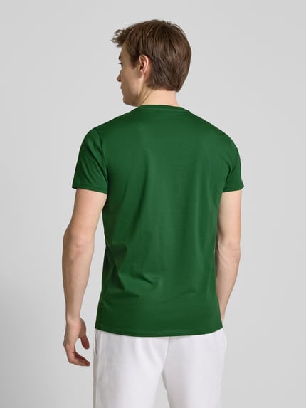 Lacoste T-shirt met ronde hals Groen - 5