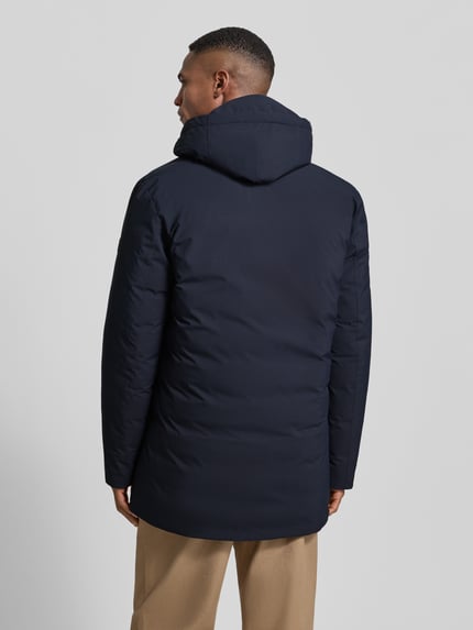 Save The Duck Regular Fit Parka mit Napoleon-Tasche Modell 'Esle' Marine 5