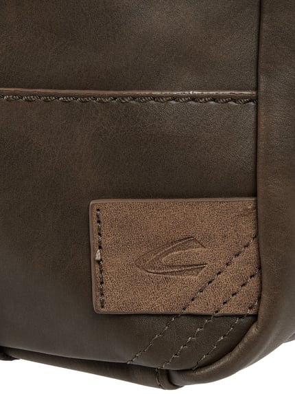 camel active Umhängetasche in Leder-Optik Mittelbraun 2