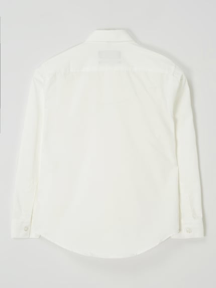 G.O.L. Regular Fit Hemd aus Baumwoll-Mix Weiss 3