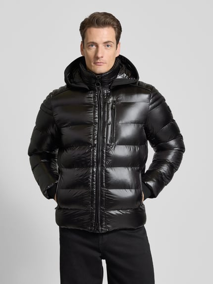 Wellensteyn Steppjacke mit Kapuze Modell 'BLACKJACK' Black 4