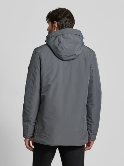 Cars Jeans Regular fit parka met capuchon model 'HARWICK' Grafiet - 5