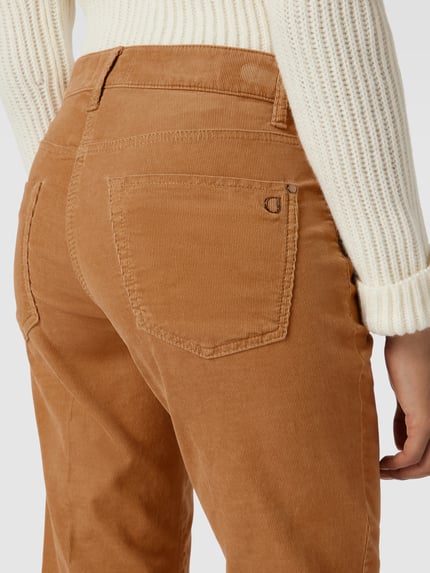 CAMBIO Corduroy met knoop- en ritssluiting, model 'PARIS' Camel - 3