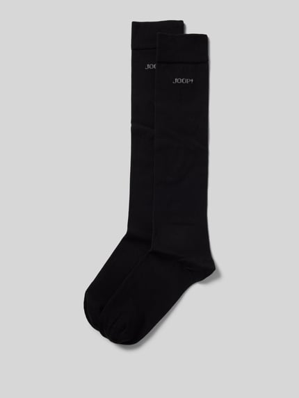 JOOP! COLLECTION Socken mit Label-Print im 2er-Pack
 Black 1