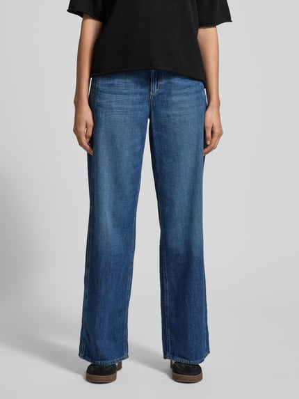 Brax Jeans met wijde Benen model 'MORGAN' Blauw - 4