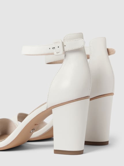 Tamaris Sandalette aus echtem Leder Weiss 2