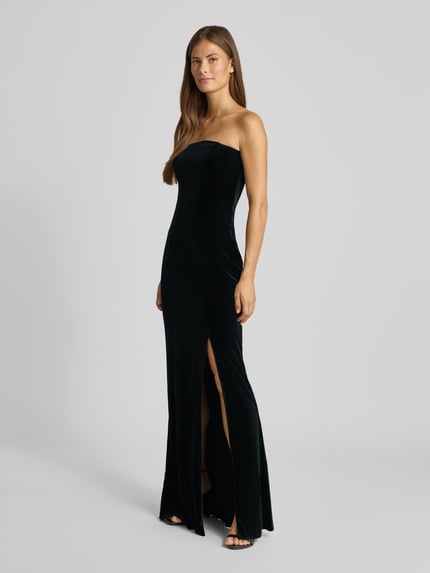Jake*s Cocktail Abendkleid mit Gehschlitz Black 1