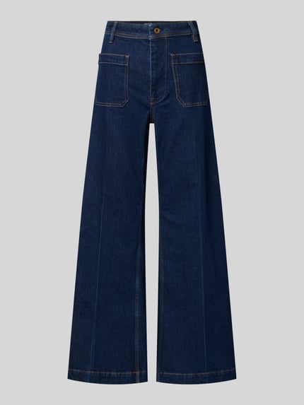 Flared Jeans mit Eingrifftaschen Shop The Look MANNEQUINE