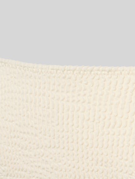 Produktfoto, Bikini-Slip mit Strukturmuster Modell 'SKIN SAND' von Neo Noir, Regular-Fit, sandfarben, elastischer Bund, Damen.