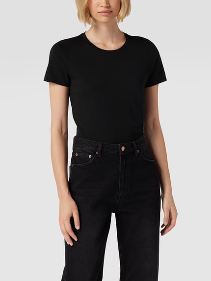 Marc O'Polo t-shirt z okrągłym dekoltem Czarny 4