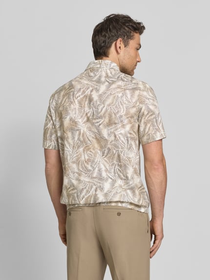 Armani Exchange Regular Fit Freizeithemd mit Kentkragen Beige 5