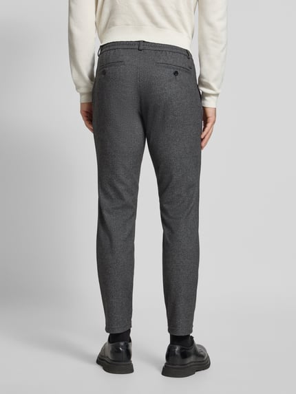 Brax Slim Fit Stoffhose mit Gesäßtaschen Modell 'Phil' Mittelgrau 5