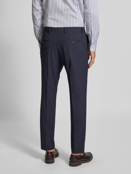 Selected Slim Fit Anzughose mit Viskose-Anteil Modell 'LIAM' Marine 5