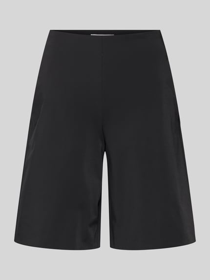 Raffaello Rossi Shorts in unifarbenem Design Modell 'Iska' Black 2