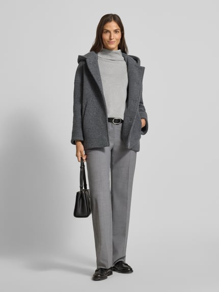 ICONS Cinzia Rocca Jacke mit Kapuze Graphit 1