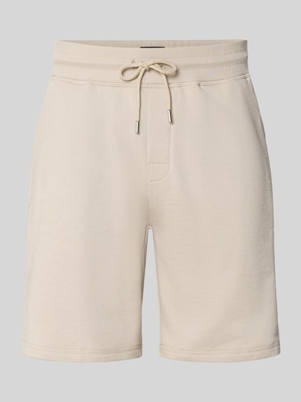 BOSS Sweatshorts mit Tunnelzug aus reiner Baumwolle Beige 2