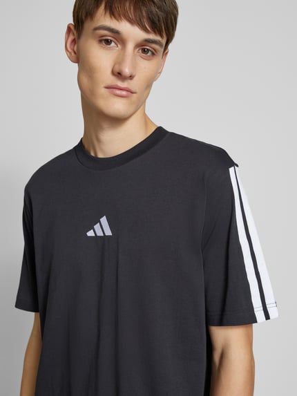 adidas Sportswear T-Shirt mit Logo-Stitching Black 3