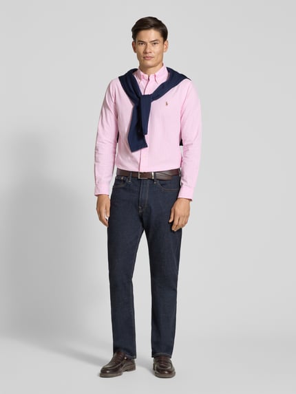 Polo Ralph Lauren Regular Fit Freizeithemd aus reiner Baumwolle Rosa 1