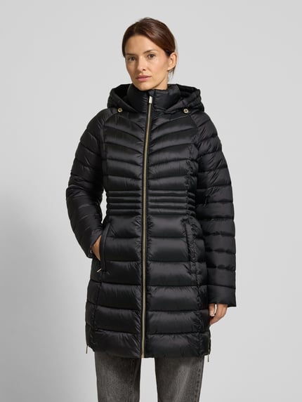 MICHAEL Michael Kors Płaszcz pikowany ze stójką z podszewką model ‘Packable’ Czarny 4