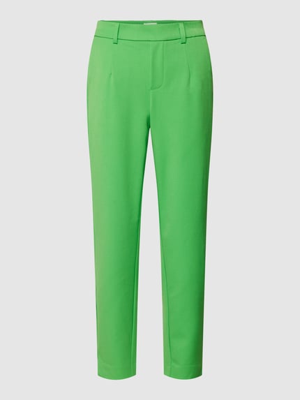 OBJECT Slim Fit Stoffhose mit Eingrifftaschen Modell 'Lisa' Gruen 2