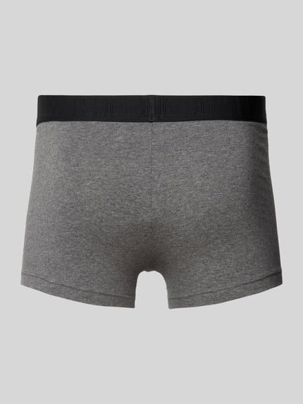 HOM Boxershorts mit elastischem Label-Bund im 3er-Pack Dunkelblau 3