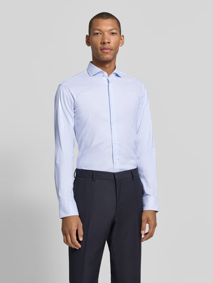 BOSS Regular Fit Businesshemd mit Kentkragen Bleu 4