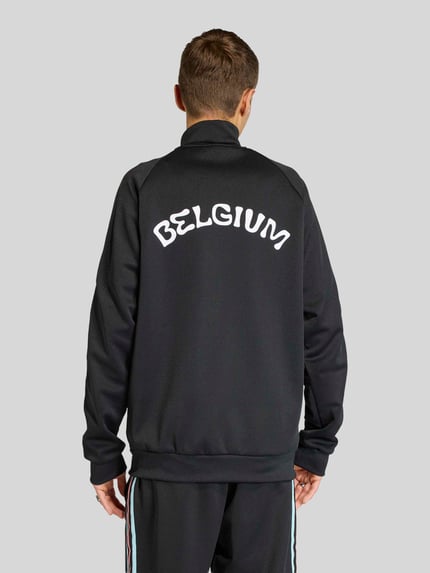 adidas Originals kurtka treningowa Belgien w kroju regular fit z dodatkiem bawełny Czarny 5