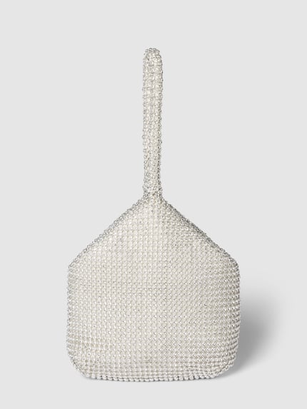 Jake*s Cocktail Bucket-Bag mit Strasssteinbesatz Silber 2