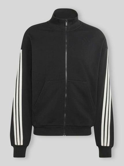 adidas Sportswear bluza rozpinana o kroju regular fit z czystej bawełny Czarny 2