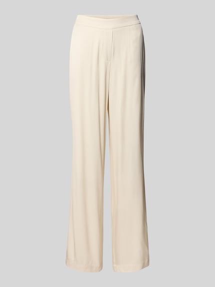 OPUS Stoffhose mit elastischem Bund Modell 'Marou' Beige 2
