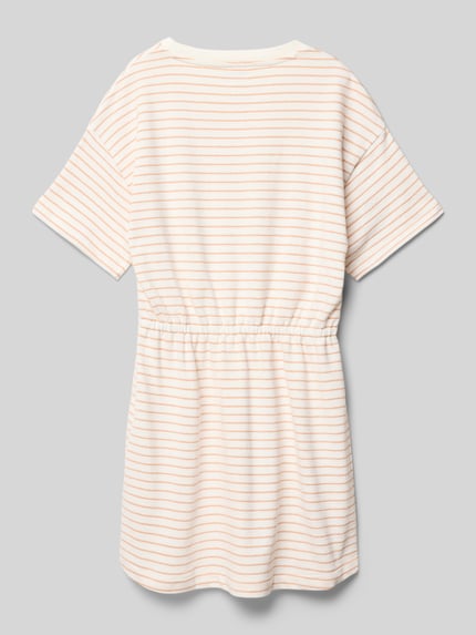 Lacoste Kleid mit Logo-Stitching Ecru 3