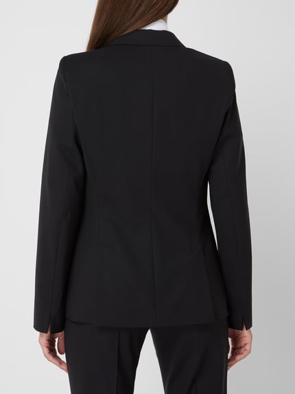 windsor. Blazer van scheerwolmix Zwart - 5