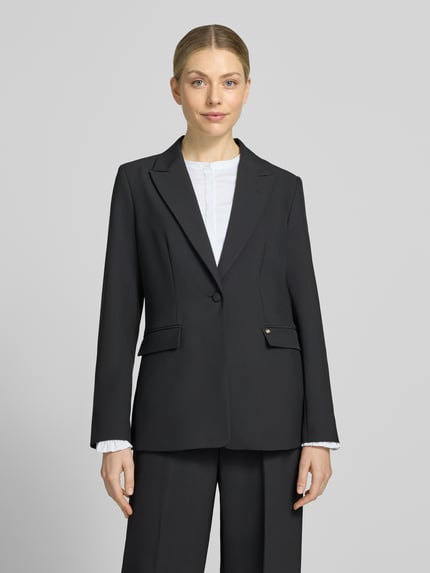 MOS MOSH Regular Fit Blazer mit Reverskragen Modell 'Leonora' Black 4