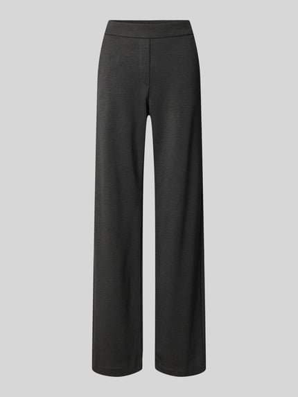 MAC Loose fit stoffen broek van viscosemix, model 'Chiara' Antraciet - 2