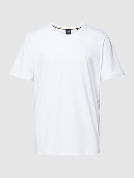 T-shirt z wyhaftowanym logo Shop The Look MANNEQUINE