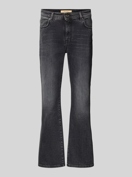 Weekend Max Mara Bootcut-Jeans aus Baumwoll-Mix Modell 'RAPALLO' Black 2