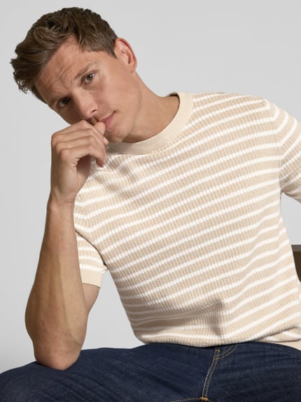 MCNEAL T-Shirt mit Rundhalsausschnitt Beige 3