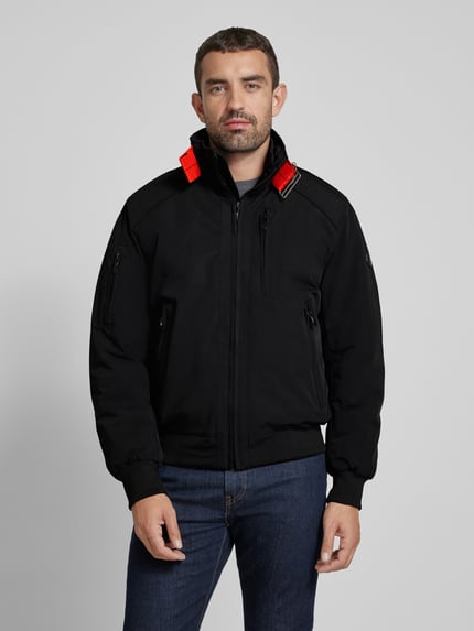 Wellensteyn Comfort fit functioneel jack met opstaande kraag, model 'BOGART B-52' Zwart - 4