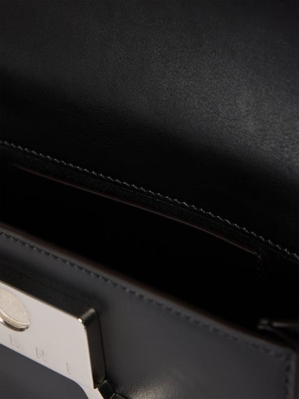 Marni Crossbody Bag mit verstellbarem Riemen Black 5