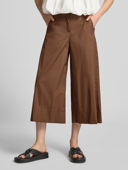 MAC Culotte mit Gesäßtaschen Modell 'CAROLINE' Mittelbraun 4