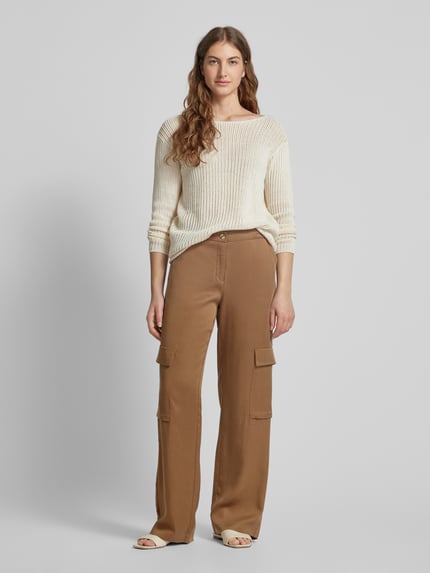 MAC Cargohose mit elastischem Bund Modell 'CHIARA' Khaki 1