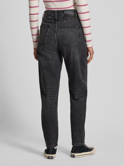 Tommy Jeans Mom Fit Jeans aus Baumwoll-Mix Anthrazit 5