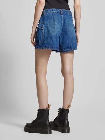 NOISY MAY® Szorty jeansowe z kieszeniami cargo model ‘SMILEY’ Jeansowy niebieski 5