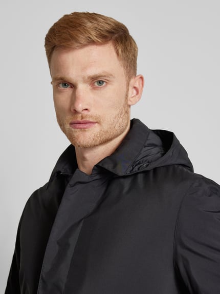 People of Shibuya Jacke mit Umlegekragen Modell 'AKKAIDO' Black 3