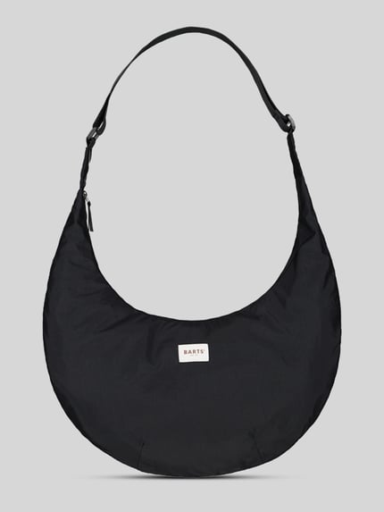 Barts Henkeltasche mit Label-Detail Black 1